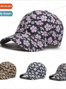2023ins new flowers baseball hat fashion ladies adult outdoo