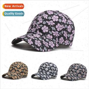 baseball hat fashion 2023ins adult flowers ladies outdoo new