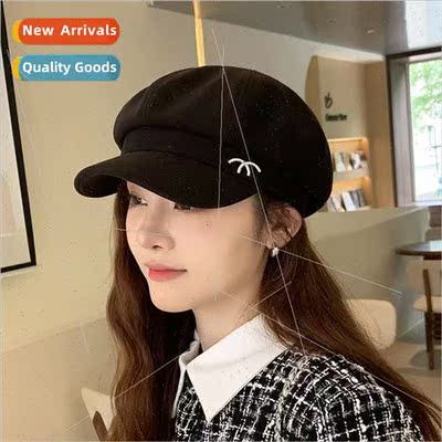 Fashionable hundred ~ beret female fall and winter new cotto