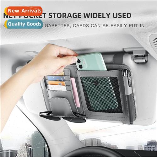 Car visor organizer multifunctional documents clip car car g