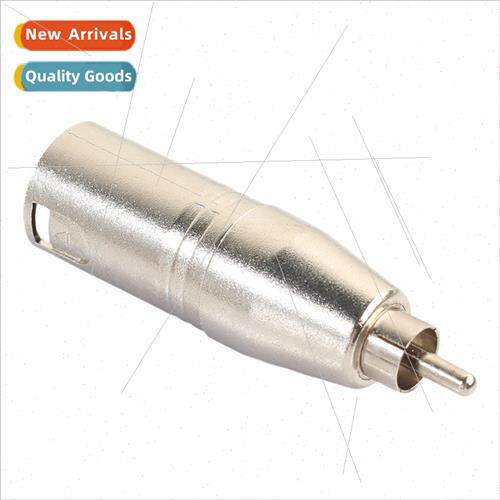 Zinc alloy large three-pole ca male to RCA male digital turn