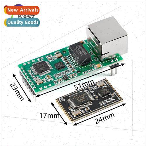 FS100P Patch Pin/S Serial to Ethernet Module TTL to RJ45 Net