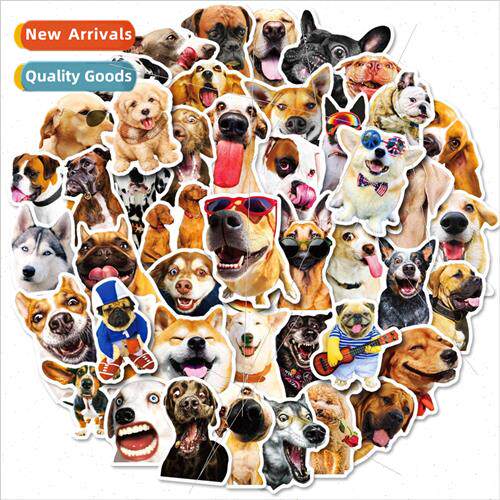 50 realistic dog stickers animal cute pet collection shiba i