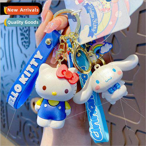 colorful Sanrio big ear dog keychain female creative exquisi
