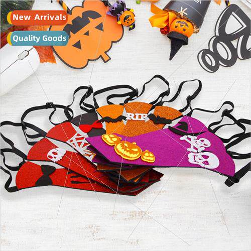 New Halloween decorations 适用 children pumpkin skull tie gh