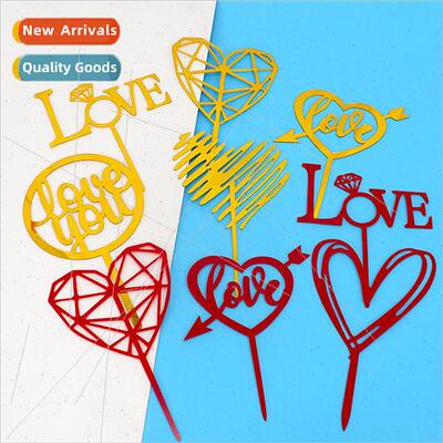 confession acrylic cake inserts birthday 520 valentines day