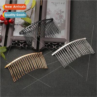 DIY headdress accessories 20 teeth twisted hair comb electro