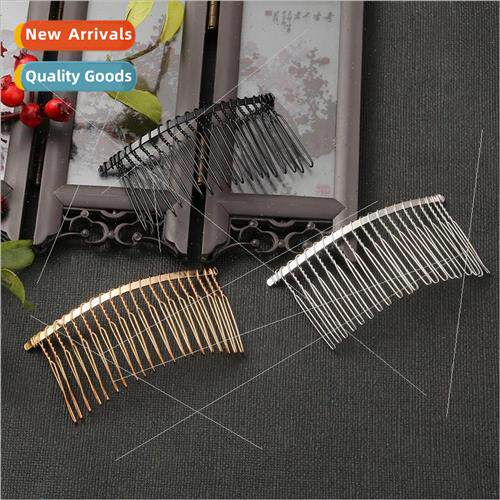 DIY headdress accessories 20 teeth twisted hair comb electro