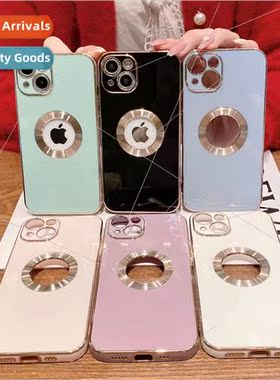 适用 iPhone 13ProMax electroplated TPU phone case CD pattern