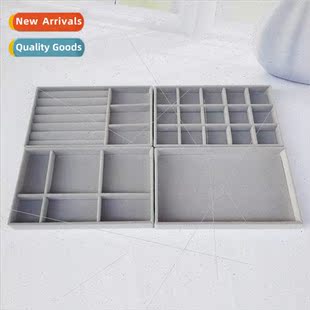 set four Korean compartmentalized velvet compartments