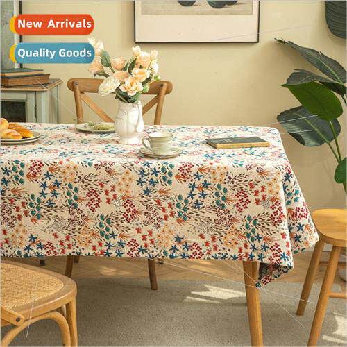 American ins light luxury tablecloth rectangle chenille fabr