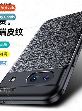 适用 Google Pixel8A cell phone case business lychee leather