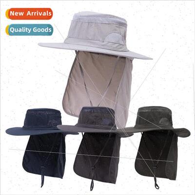 Outdoor new 2023 summer sunscreen fisherman hat men and wome
