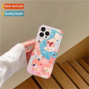 Double Layer Printing Cute Squirrel 适用 Apple 14ProMax Phon