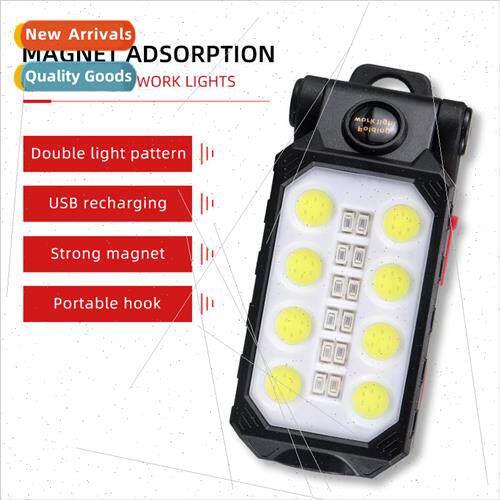 New LED work light multifunction USB rechargeable with magne