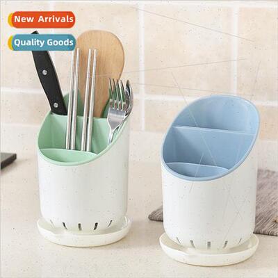 Kitchen Plastic Drainage Chopstick Cage Spoon Holder Chopsti