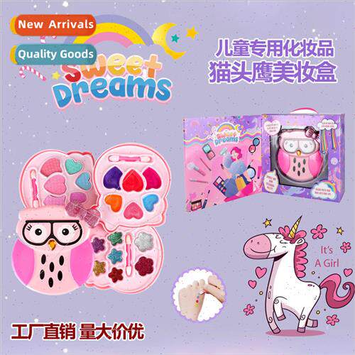 Children Girls Princess Cartoon Animal Makeup Toys Makeup Bo