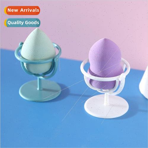 Sponge egg holder rotatable makeup egg organizer wall-mounte