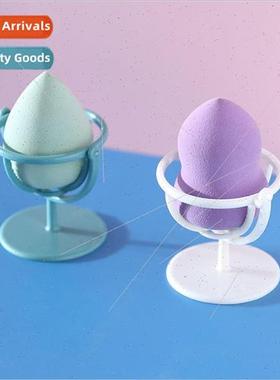 Sponge egg holder rotatable makeup egg organizer wall-mounte