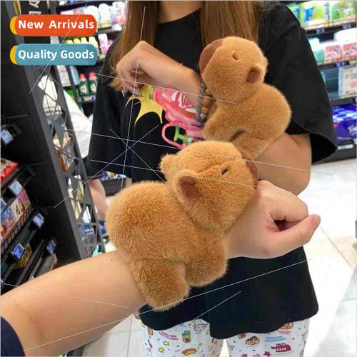 Water guinea pig doll capybara snap ring doll animal bracele