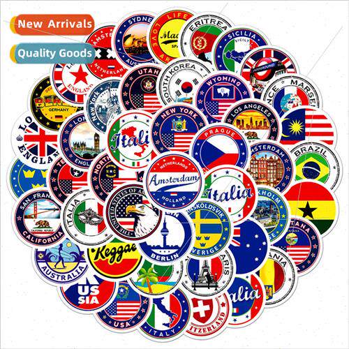 60 things logo personalized decorative graffiti stickers env