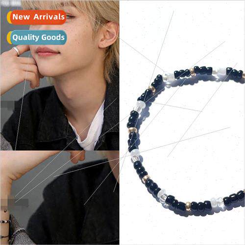 Stray Kids group Felix Lee Long Fu Bracelet Rice Beads Brace