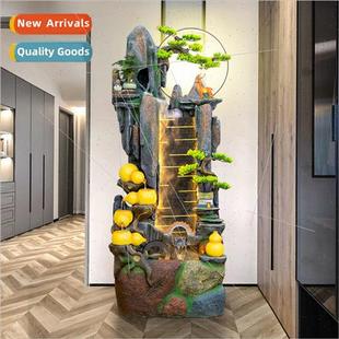 Rockery running water fountain ornaments floor living room f