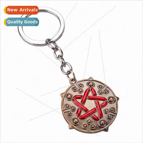 The Witcher 3 protagonist metal keychain alloy charm pendant
