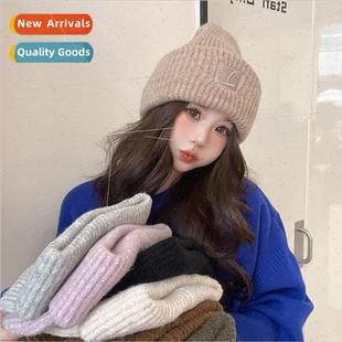 warm students Korean and female winter cap Autumn knitted