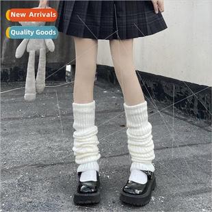 socks sets winter long leng and knitted fall Japanese female