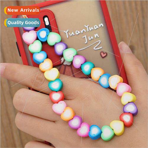 Bohemian ethnic wind cell phone lanyard female colorful soft