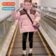 winter 2023 new Girls jacket childrens white down