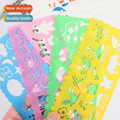 Cartoon DIY Handmade Painting Templates Classic 4 Colors Fou