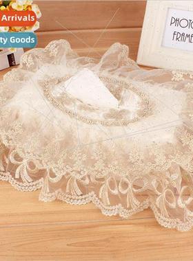 Lace embroidery living room car extractable paper towel set