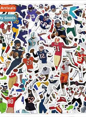 50 New Football NFL Athletes Graffiti s ggage Removable Deco