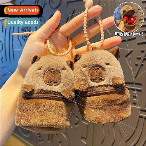 Buddha Kapi Bara plush guinea pig doll keychain female cute