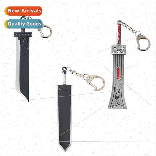 Game  Zax sabotage sword keychain jewelry handmade accessori