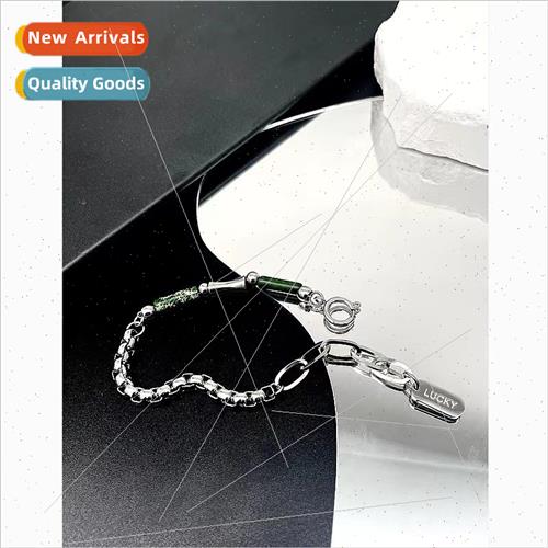 A simple green bamboo bracelet Personalized fashion che desi