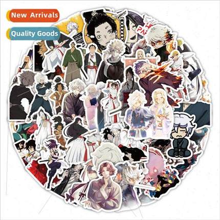 50 cartoon hell paradise handbook stickers diy scooter lugga