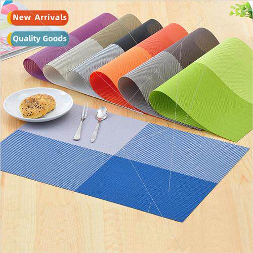 Waterproof heat  anti-scald coasters table mat  Western- mat