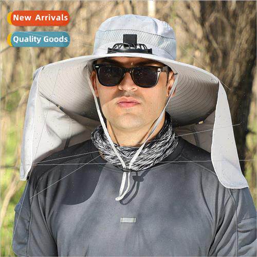 Large-brimmed sun hat summer mens sunscreen outdoor fisherma