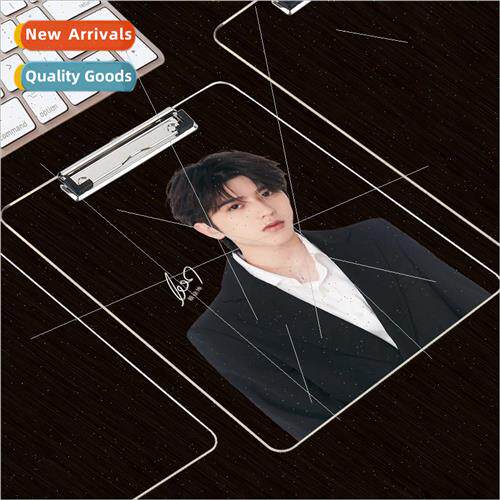 Cai Xukun Ming star acrylic A4 folder clipboard multi-purpos