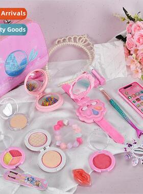 Childrens cosmetic sets girls toys kids princess makeup box