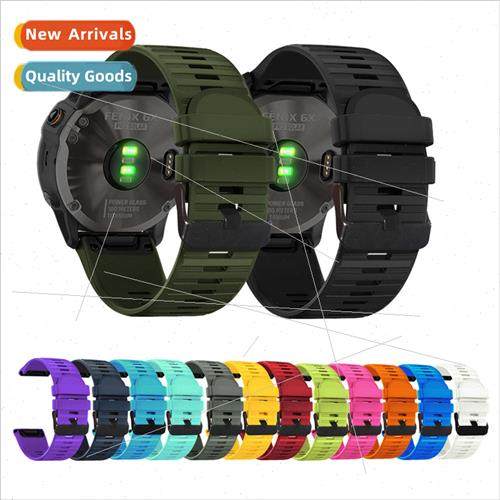Quick Release Silicone Strap 26mm 适用 Garmin fenix 6X 14 Co