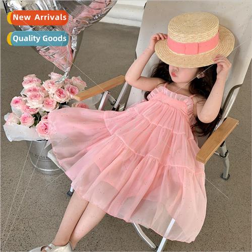 Girls dress 2023 new summer 适用eign- beach dress summer  in