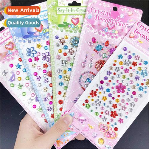 Childrens stickers gemstone crystal acrylic diamond stickers