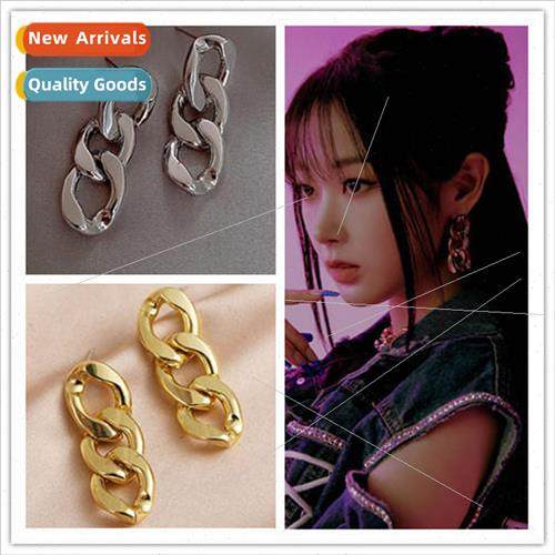 AESPA Ryu  Min WINTER Earrings S925 lver Needle Wind Earring