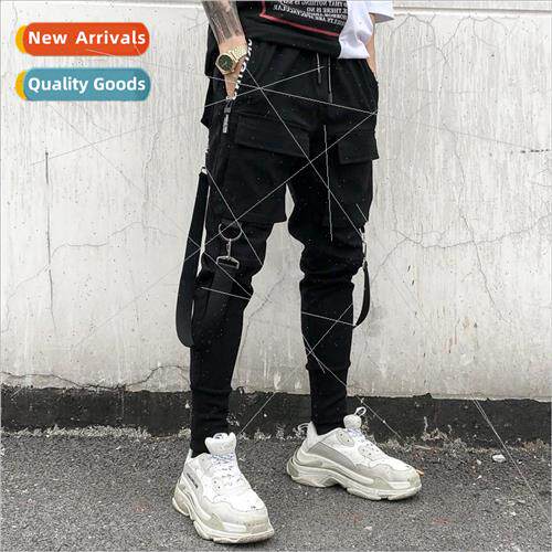 Spring and Autumn ins super-hot pants men Korean nd personal