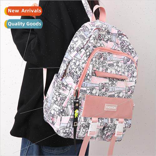 New fashion graffiti junior high school and high school stud
