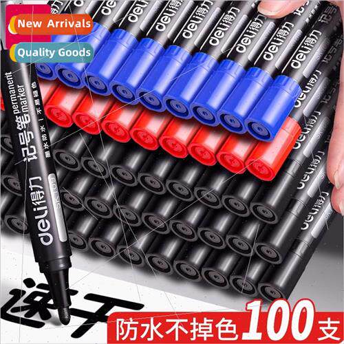 markers black waterproof and oilproof color does not fall of图片